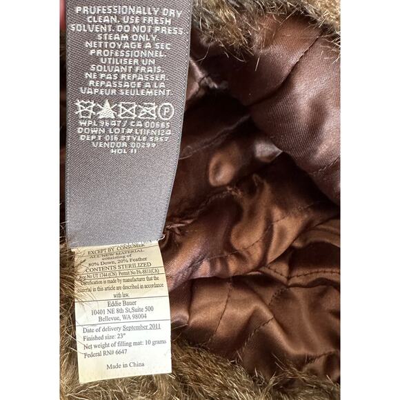 Eddie Bauer Silver Trapper Hat Warm Adult Small Medium - Picture 7 of 9